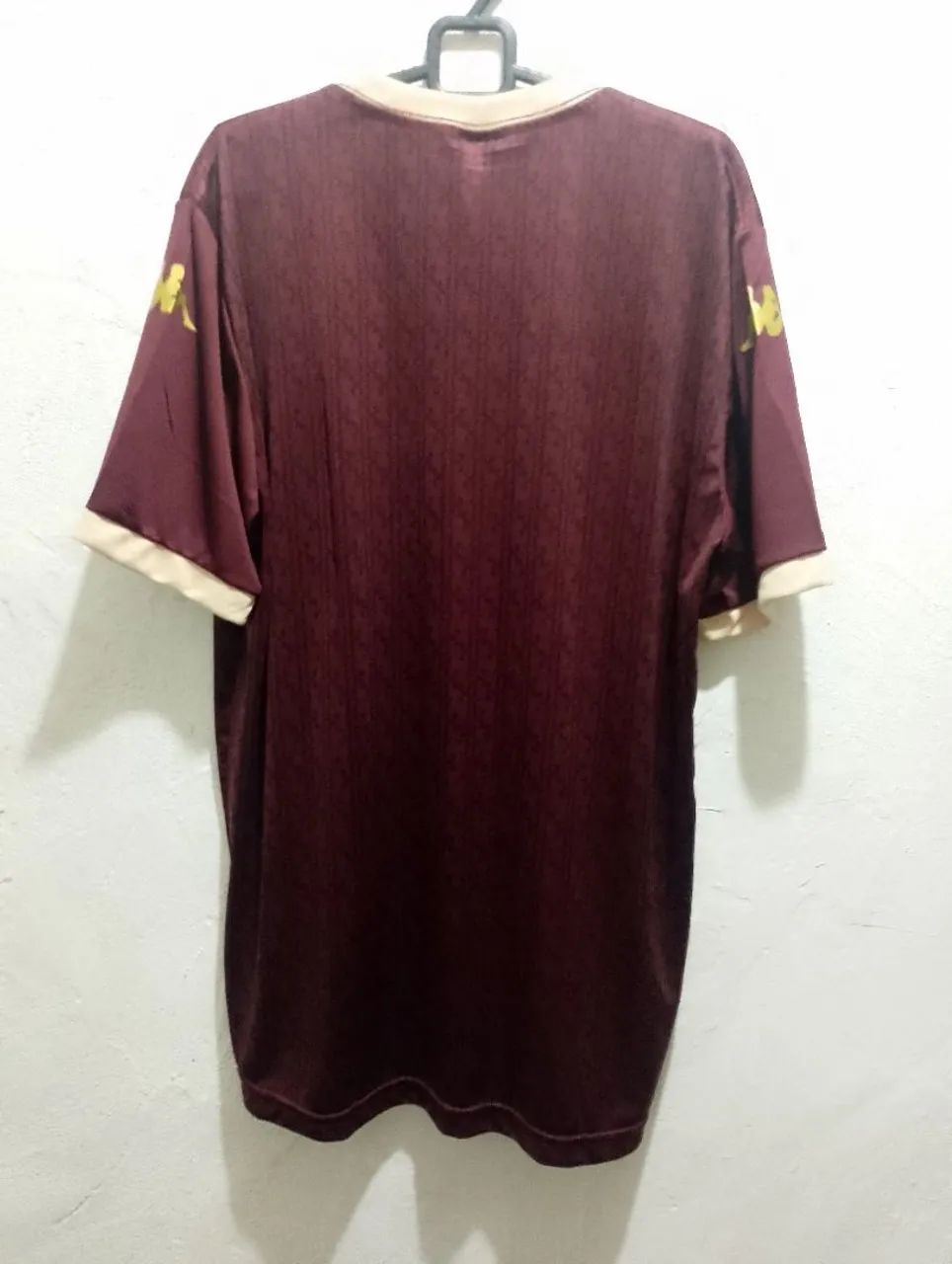 Camisa G Juventus Mooca Kappa Supporter Gold - Masculino - Foto 5