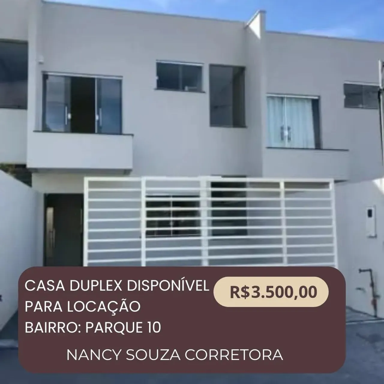 Casa duplex 03 quartos e 02 Suítes, Banheiro, Bairro: Parque 10