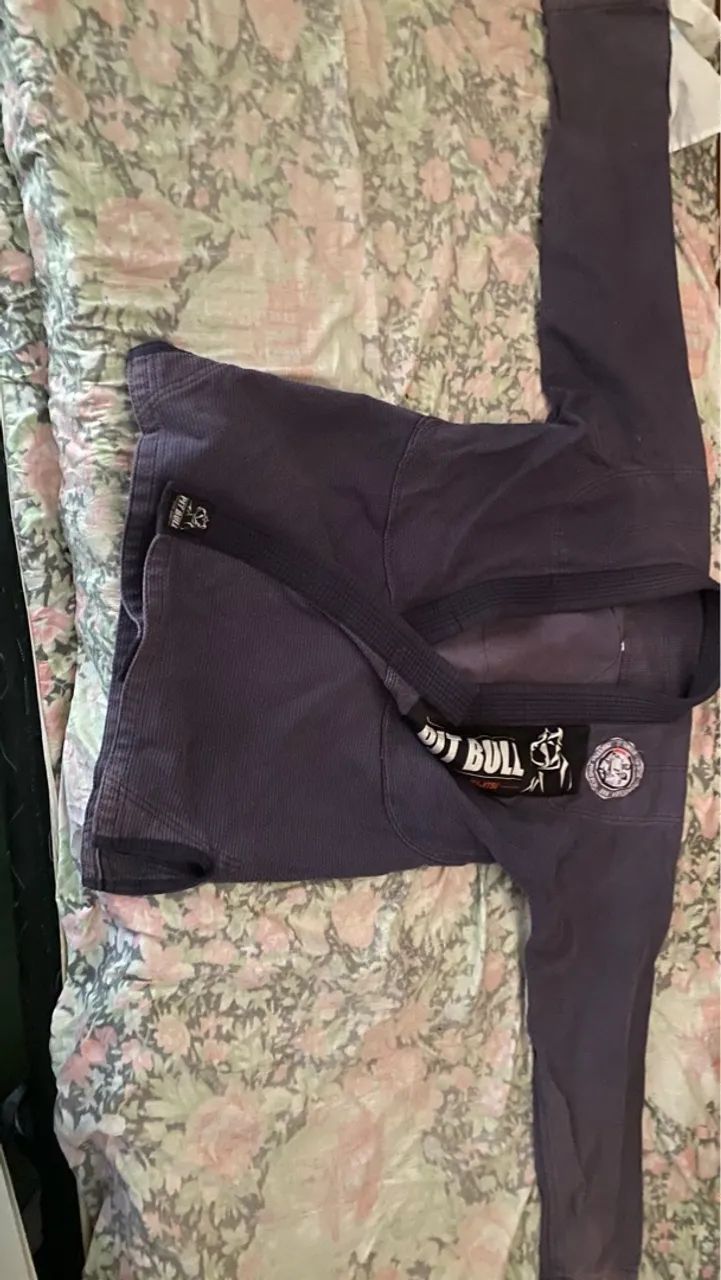 Kimono de Jiu-Jitsu Pit Bull azul escuro
