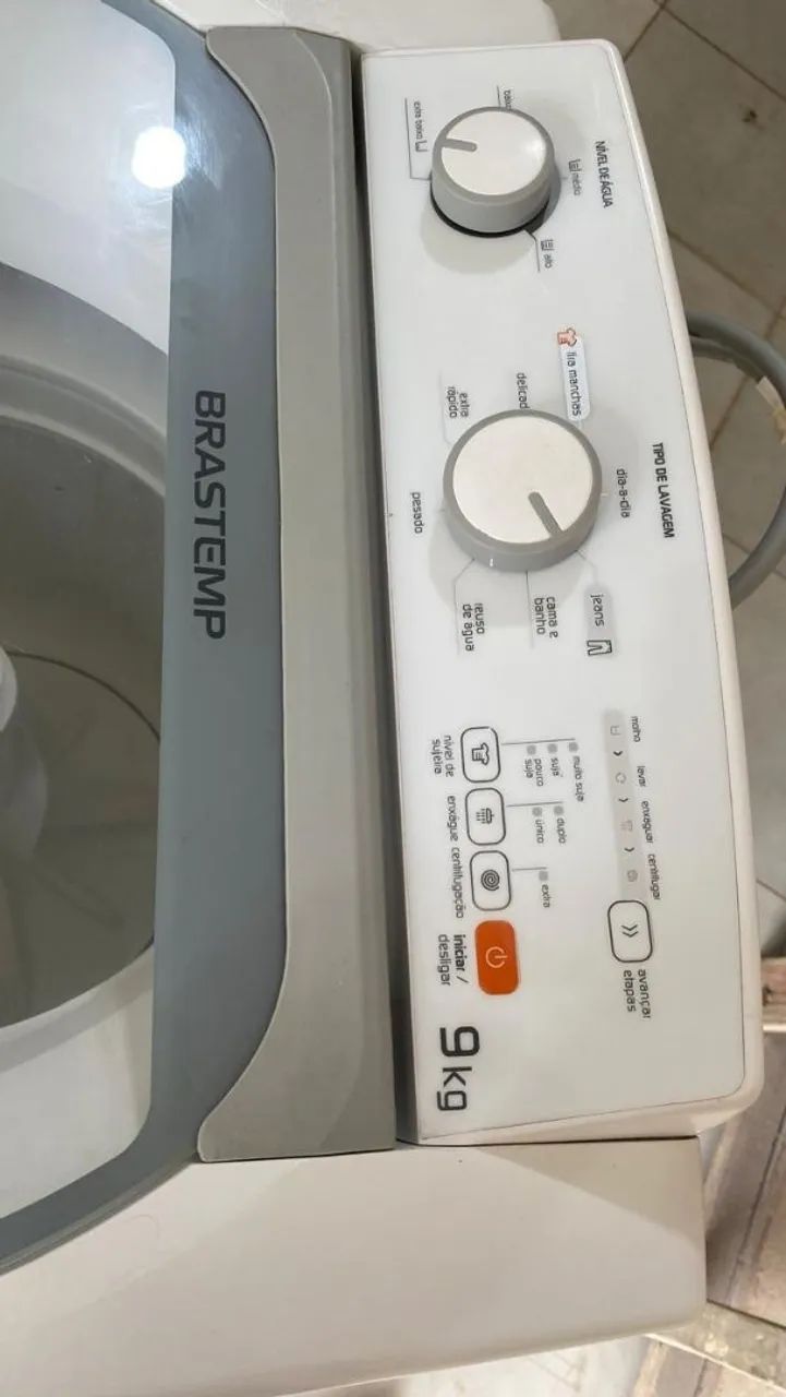 Maquina de Lavar Brastemp 9KG Bem Novinha FAÇO ENTREGA ACEITO CARTÃO  - Foto 6