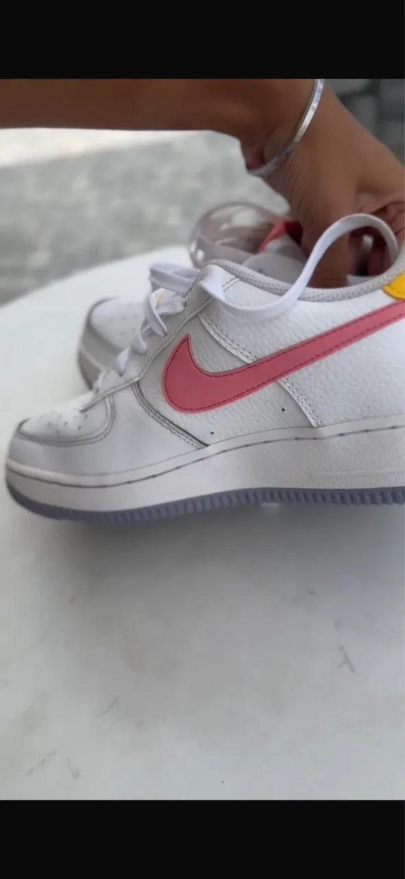 tênis nike air force 1 gs low original  - Foto 4