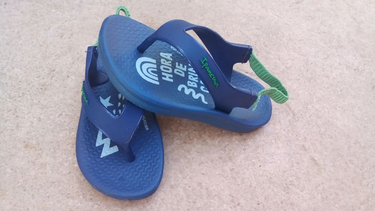 Chinelo Anatômico Ipanema Grendene baby infantil - tamanho 22 - Foto 2
