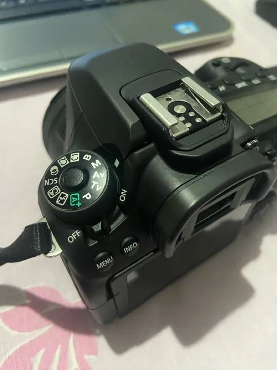 Câmera Canon EOS 80D com lente 50mm - Foto 6