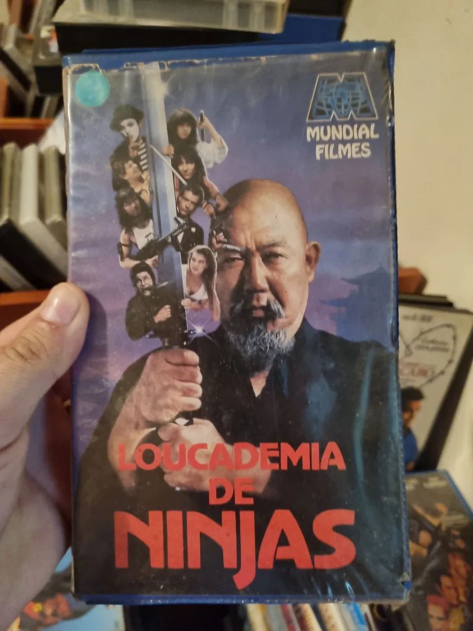 Fita VHS Loucademia de Ninjas