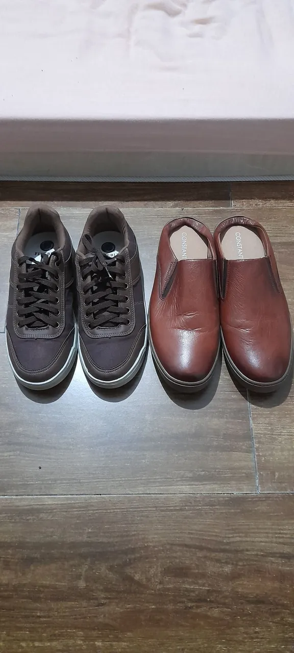 Kit 2 Sapatos Masculinos N 40 : Conforto e Estilo originais