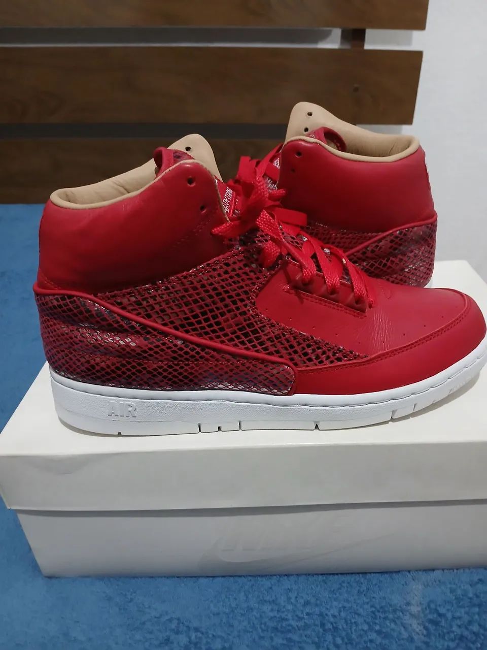 Nike Air Python Vermelho - Novo! - Foto 4