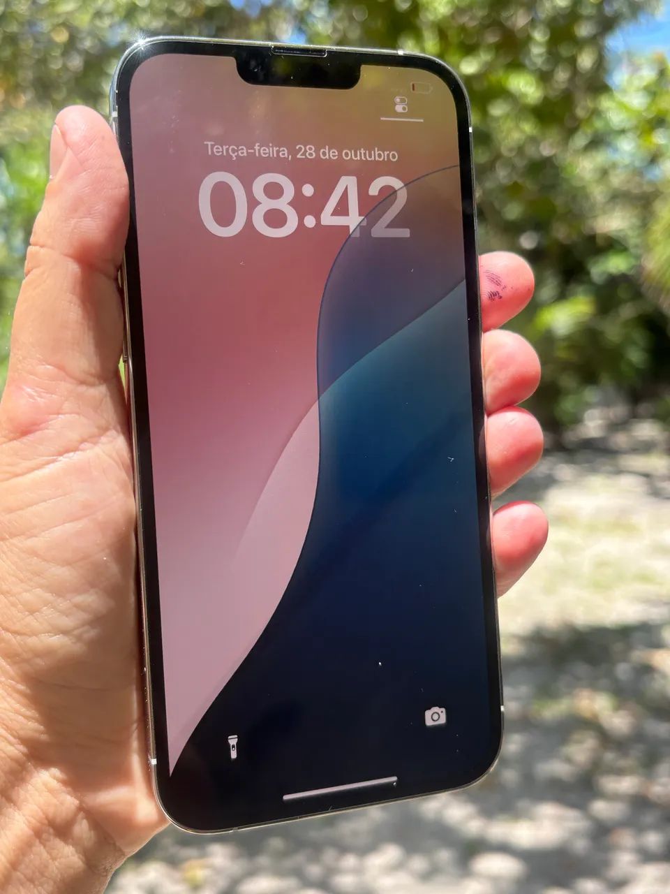 A 100% iPhone 13 Pro Max 128GB SIMフリー　本体 Apple iPhone 13 Pro Max (128 GB) - Azul Sierra | Amazon.com.br