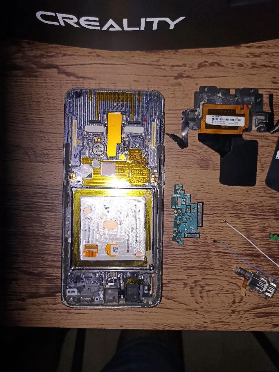 Kit Peças / Carcaça Samsung Galaxy A80 (Original - Sem Placa e Bateria) - Foto 3