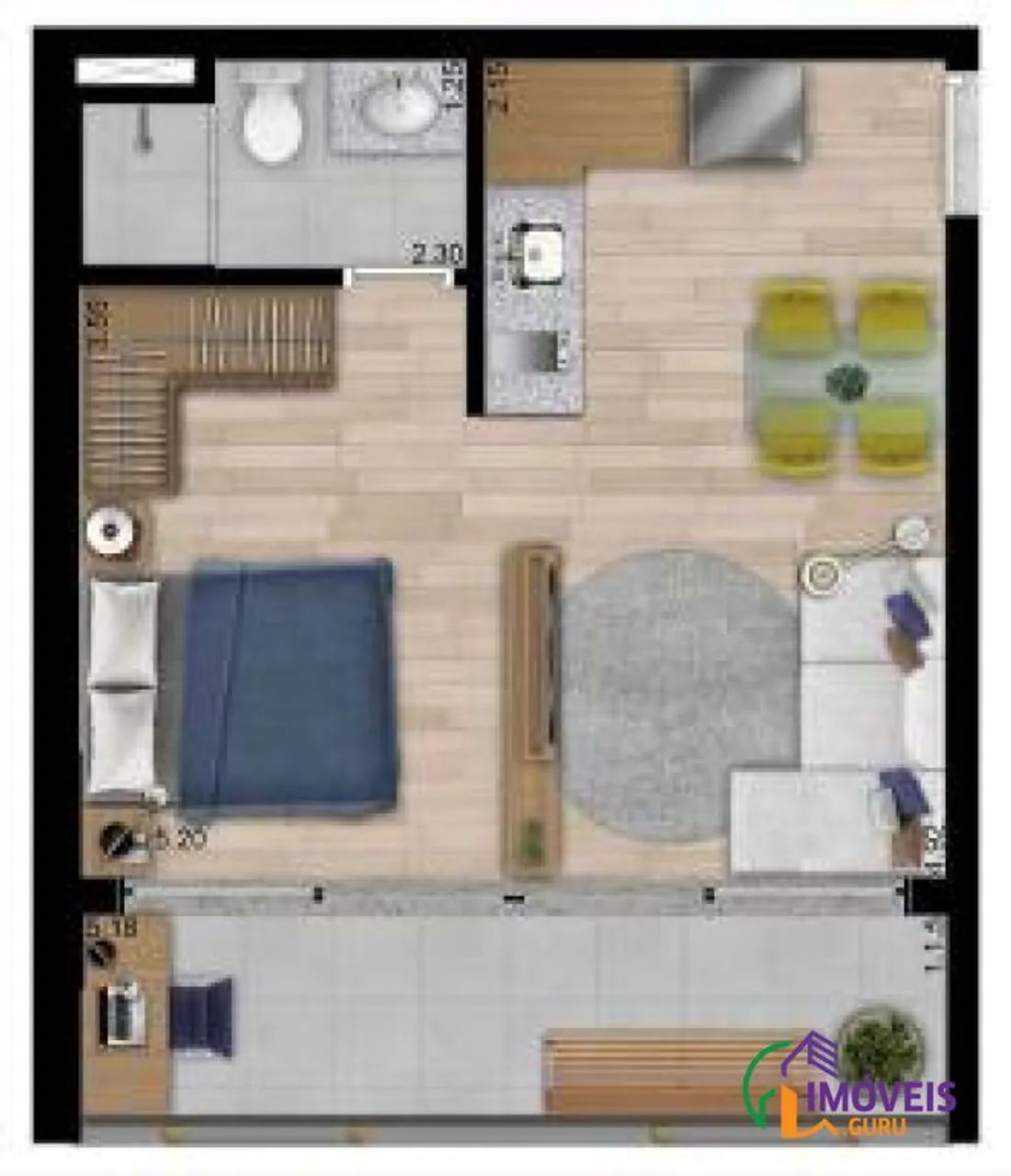 APARTAMENTO - SUMAREZINHO - SP - Foto 3