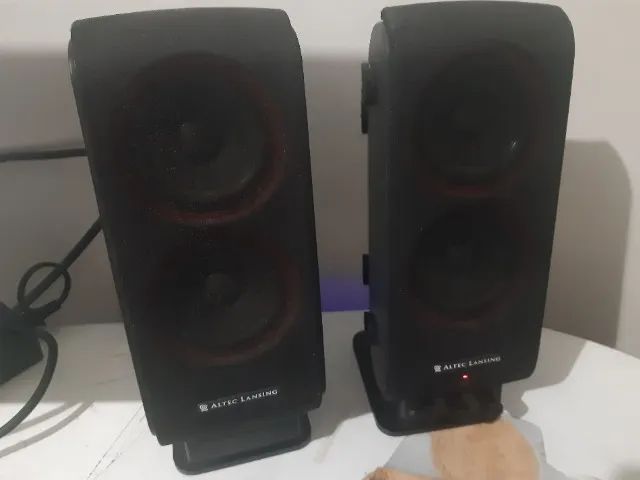 Caixas de som para PC/Notebook/Celular Altec Lansing (raridade)