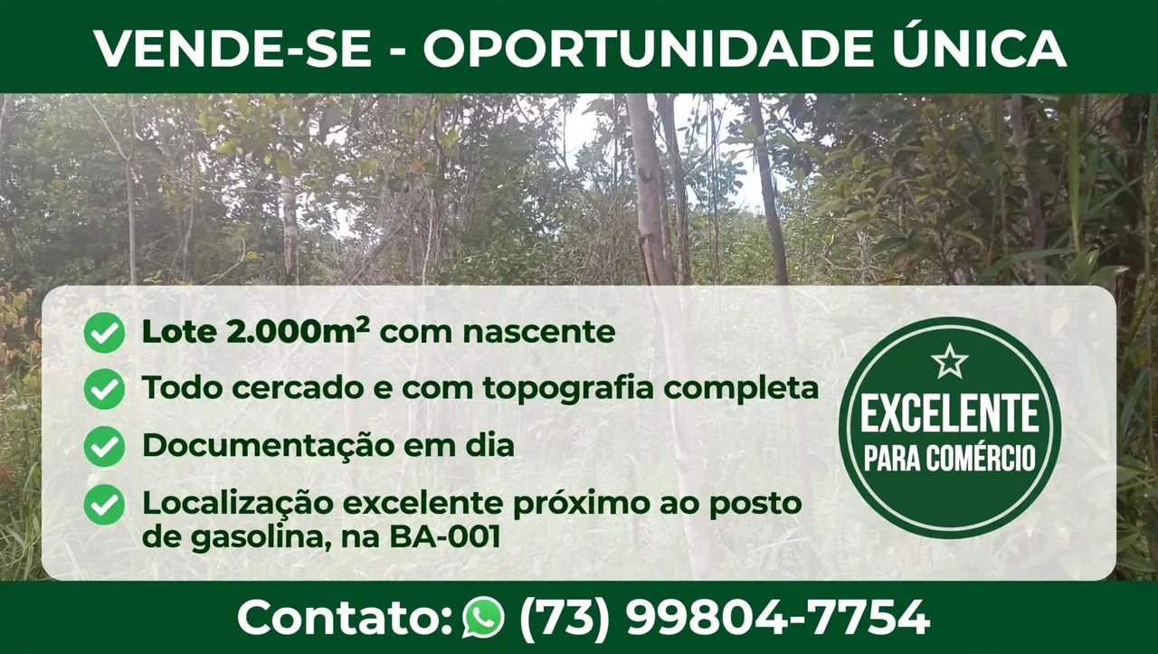 Lote excelente localização 