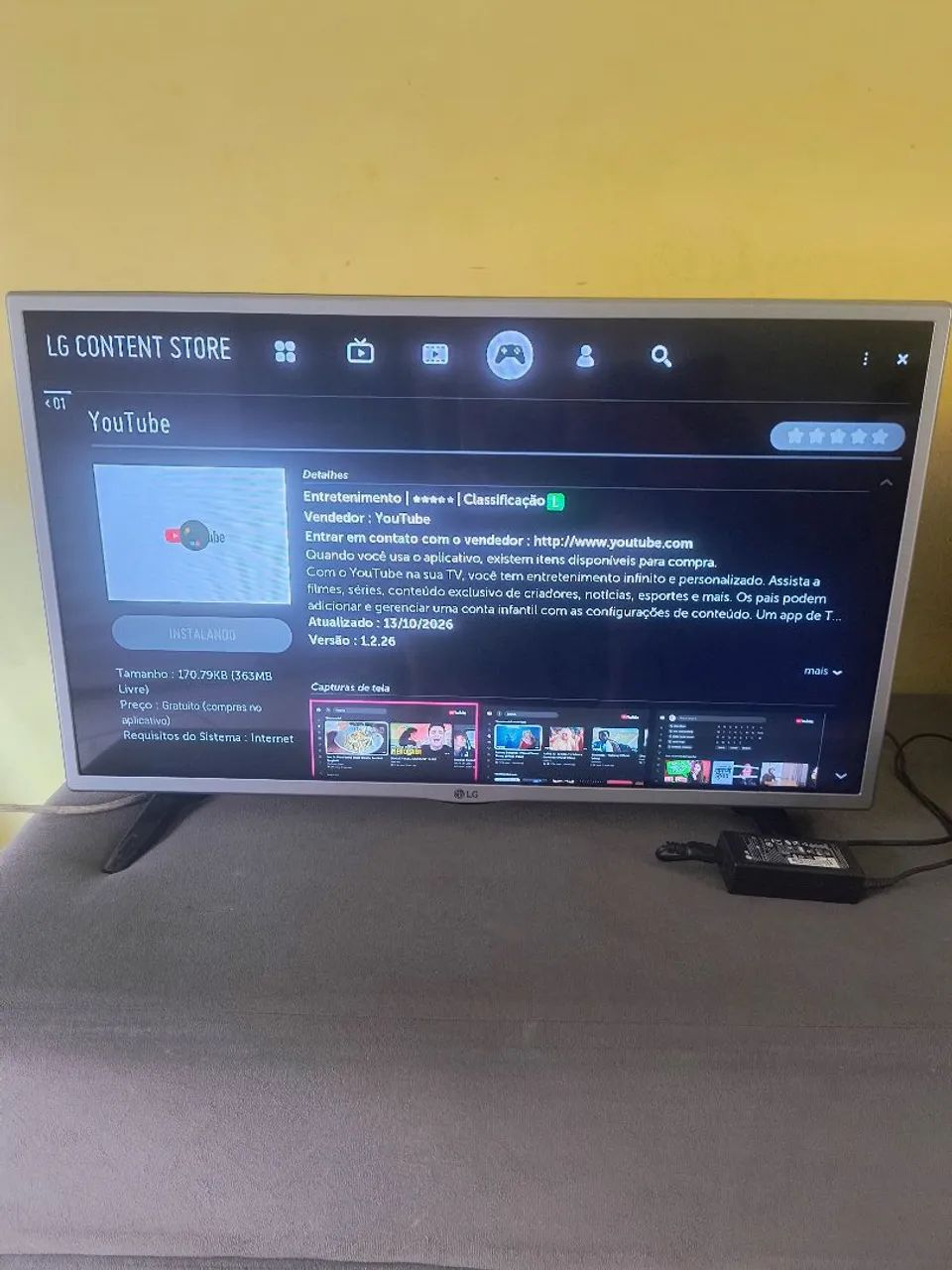 Tv LG de 32 polegadas smart Semenova  - Foto 2