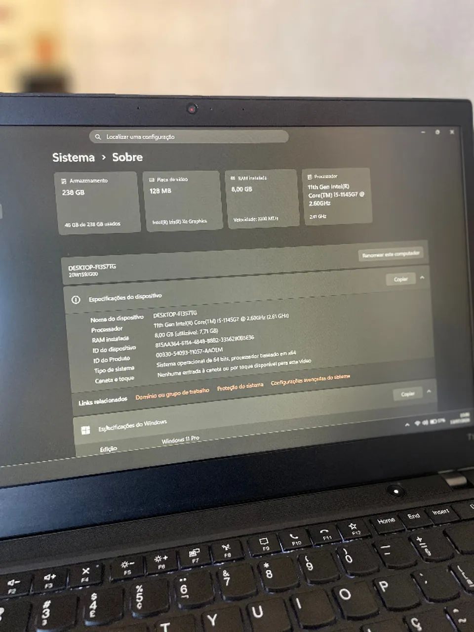 Lenovo Thinkpad T14 Gen2 - Foto 4