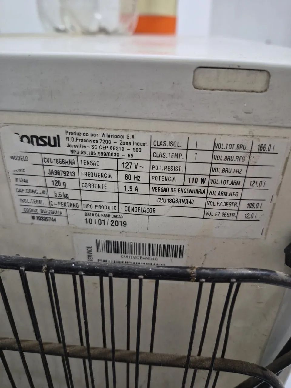 Vendo freezer 166 litros  - Foto 4