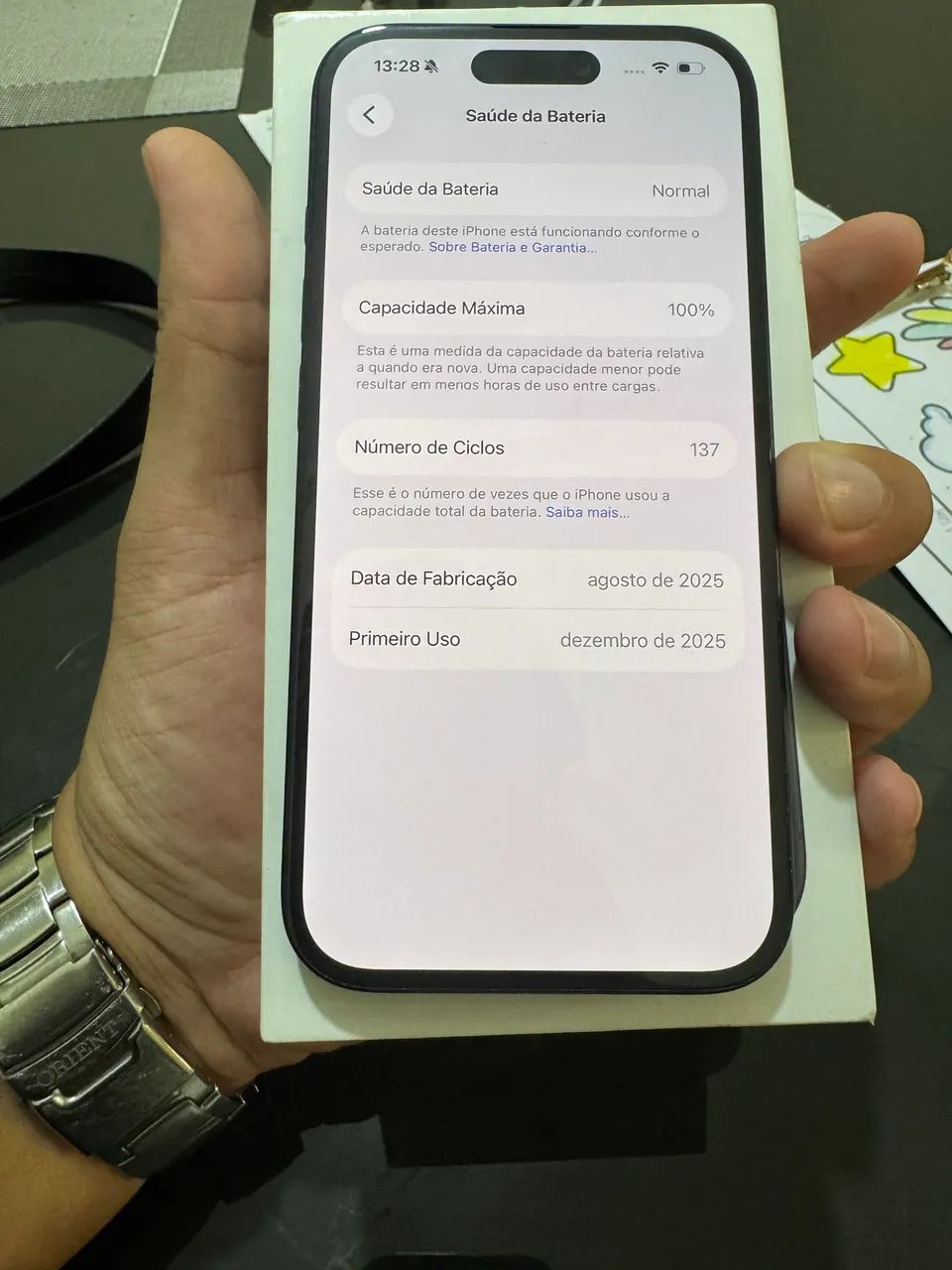 iPhone 16 128GB - muito novo  - Foto 4