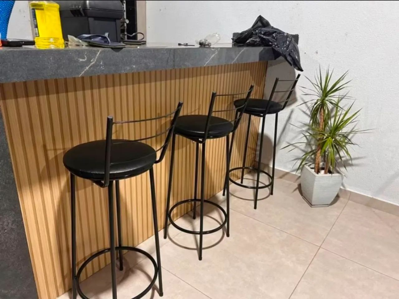 Banco alto bistro