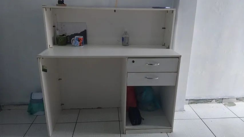 Balcão de loja banco