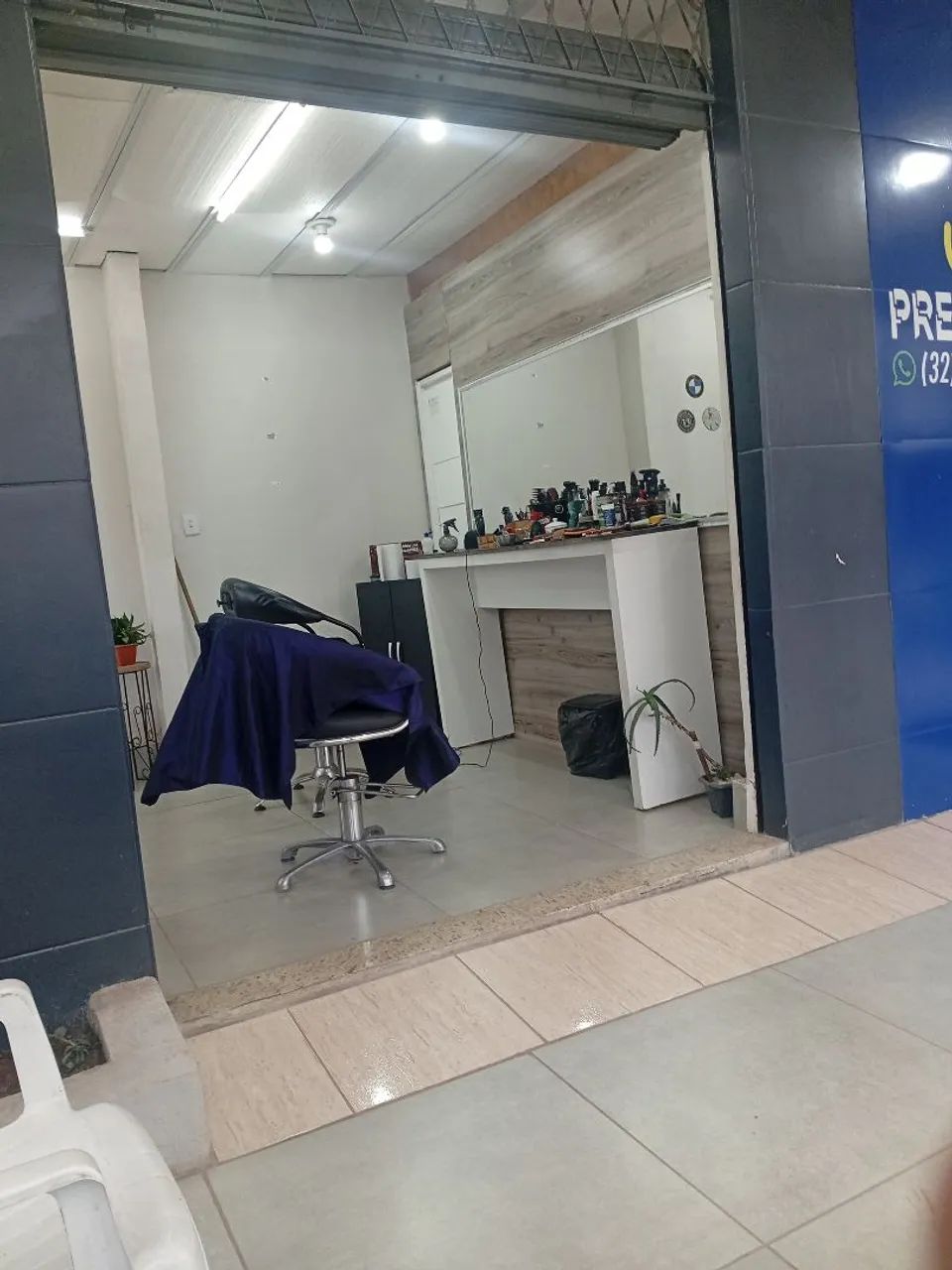 Espaço de uma cadeira 