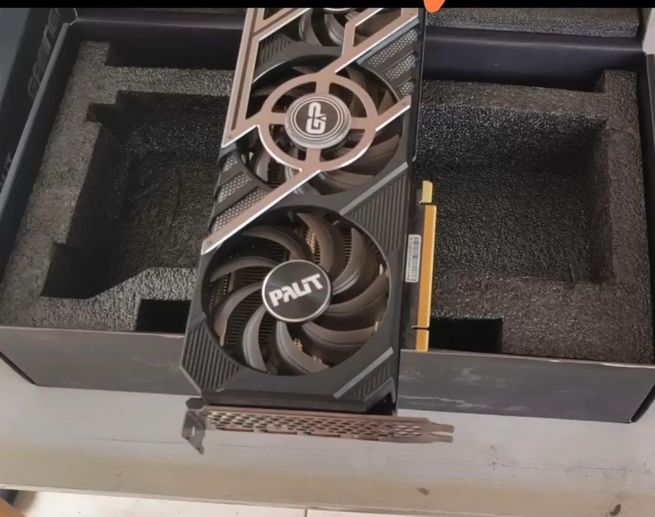 Rtx 3080 palit gaming pro 10gb impecável na caixa - Placas de