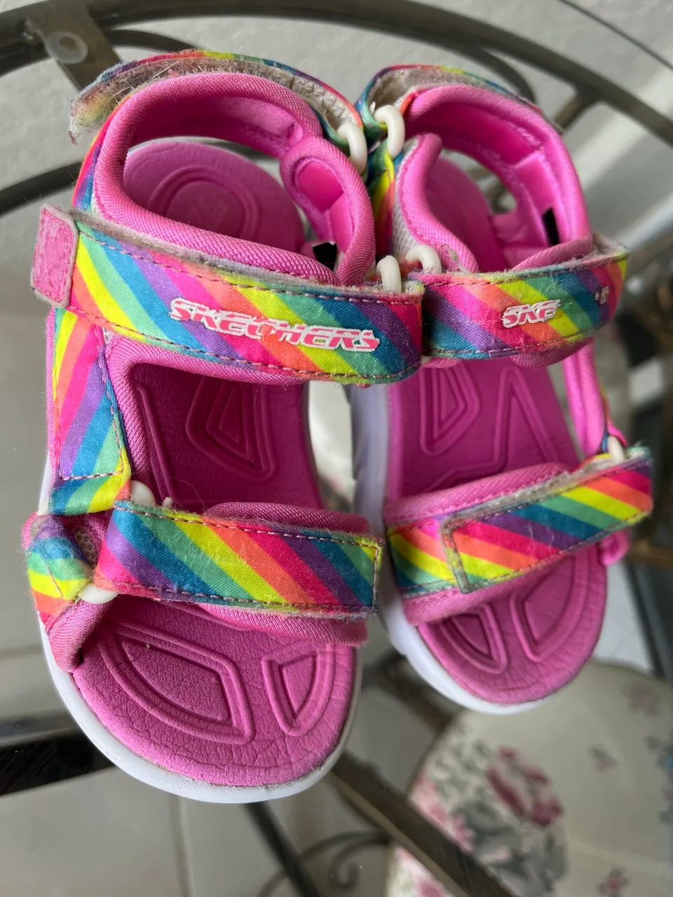 Sandália Skechers importada infantil
