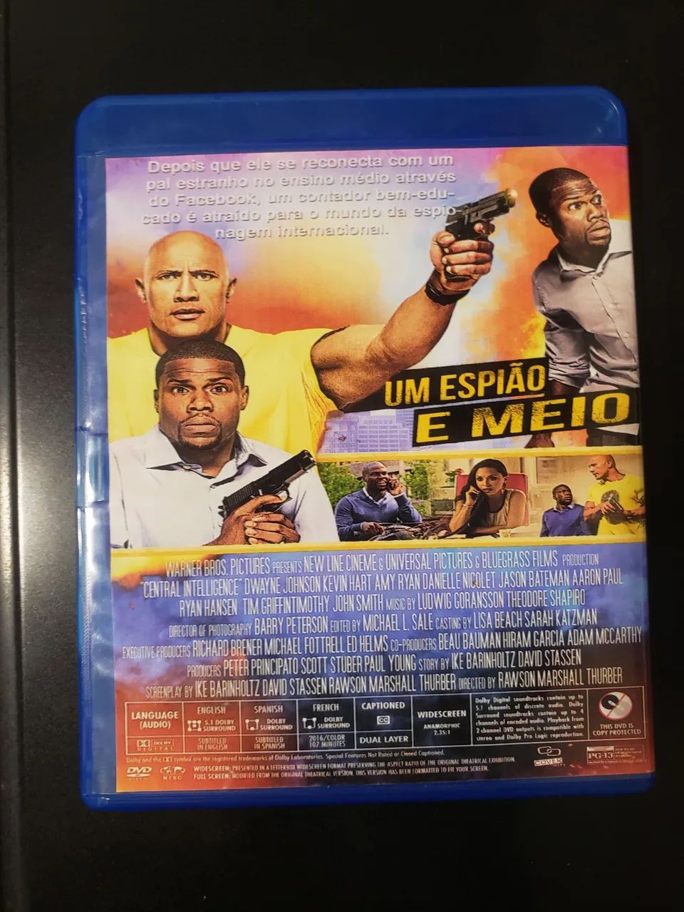 Um Espião e Meio ? Blu-ray DVD - Foto 3