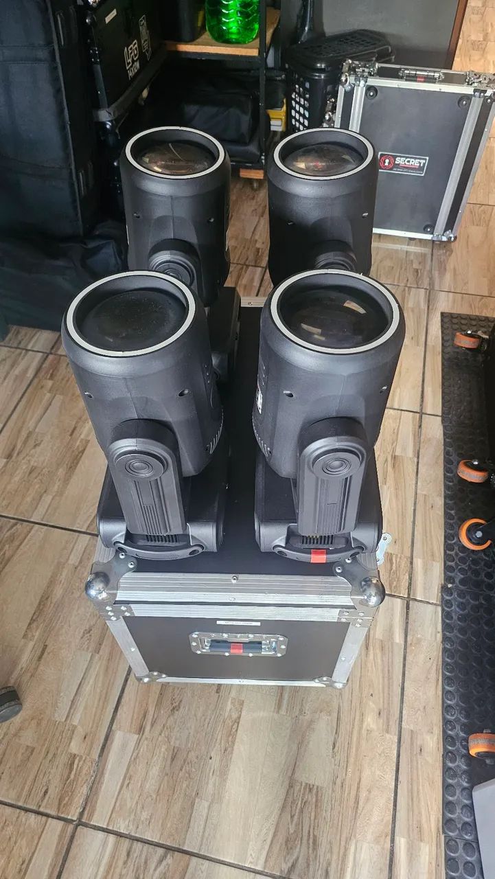 Case c/ 4 Moving BPL 200W Borda Led - Foto 2