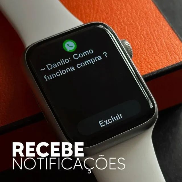 W59 Mini 2° Geração - Função Dois Gestos. Modelo 41mm/ PRATA - Foto 2