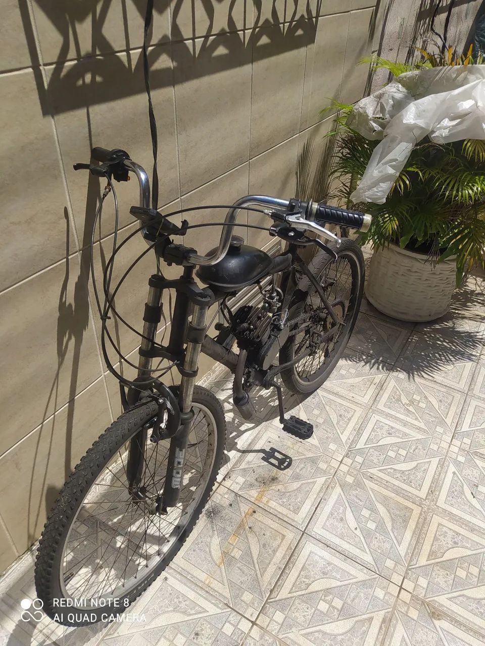 Bicicleta motorizada, só pegar e andar - Foto 2