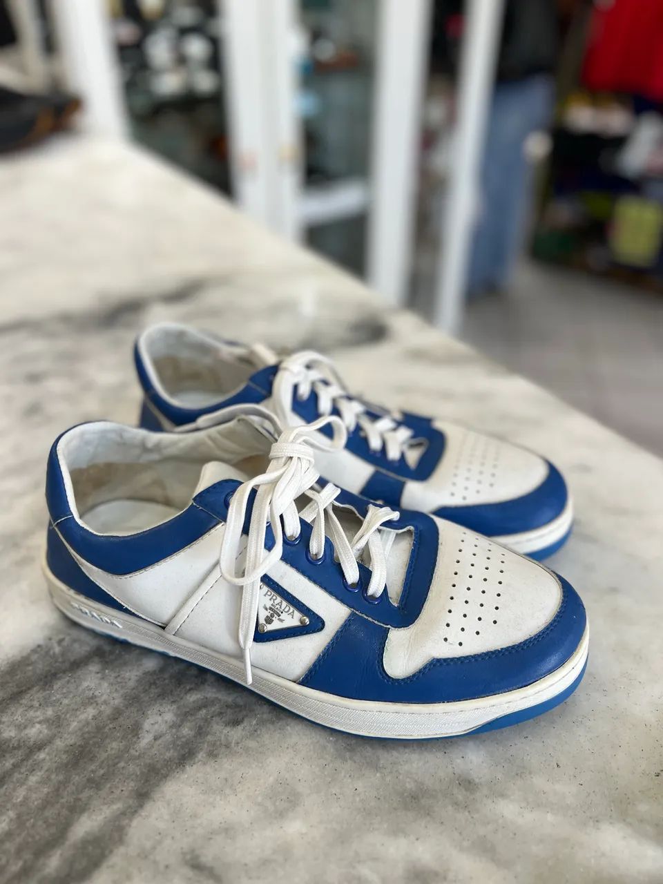 Prada Tênis Downtown Low Original T.43