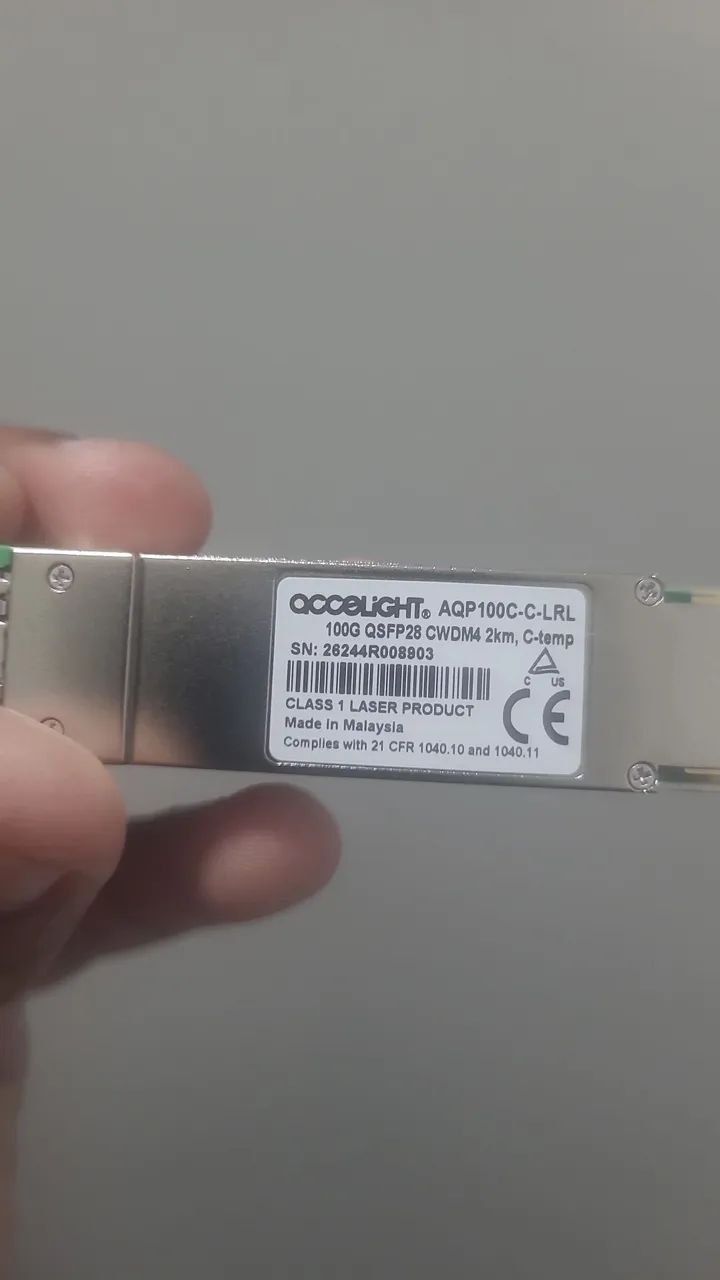 lote 10x 100g qsfp28