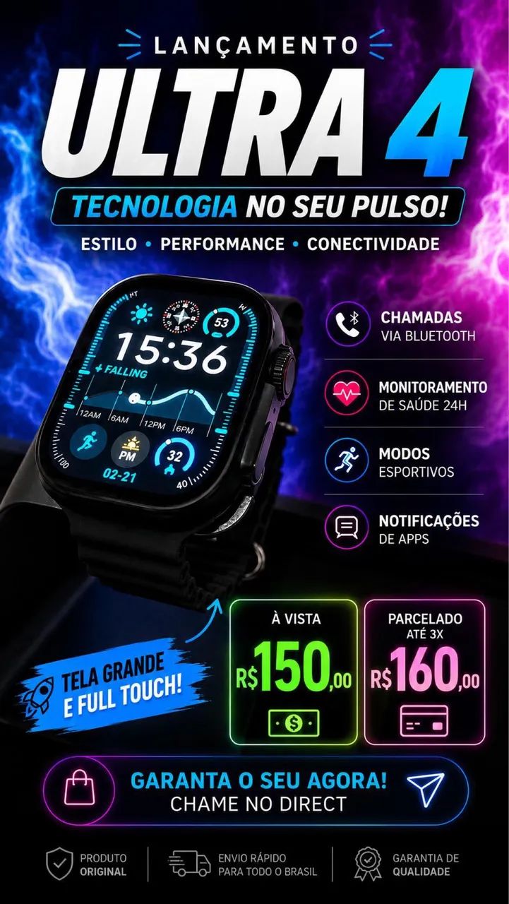Smartwatch Ultra 4