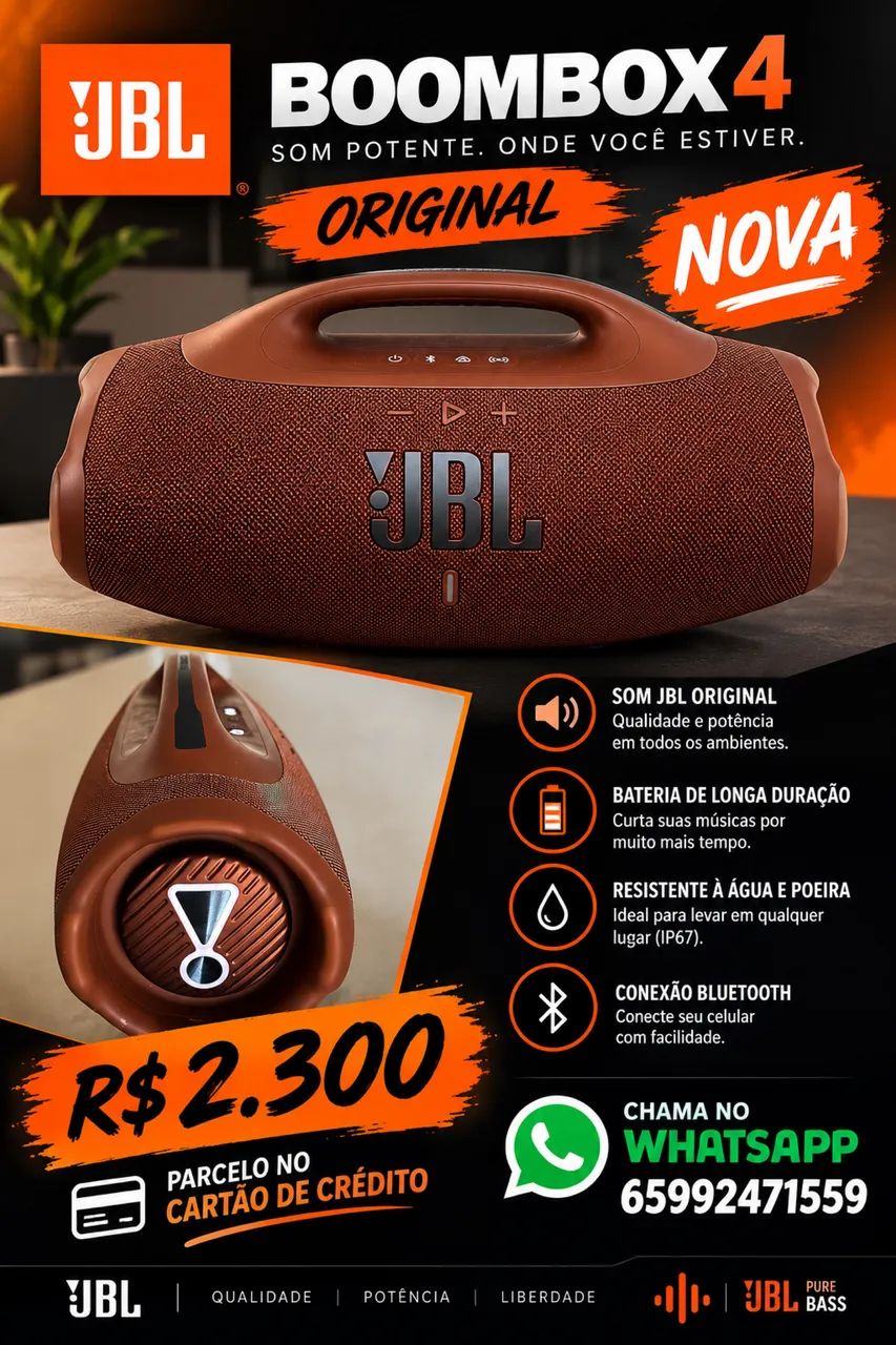 Jbl Bombox 4 original 