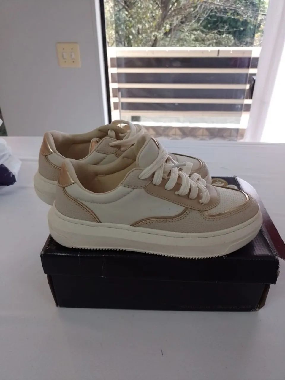 Tênis da Constance Rose Gold Feminino 
