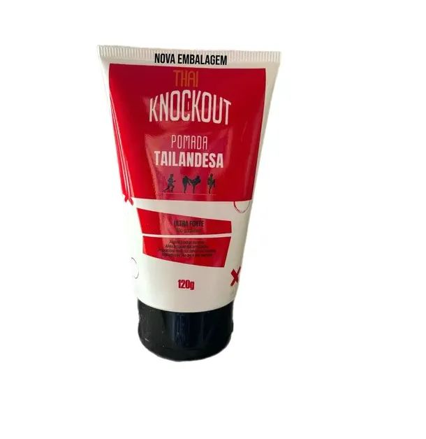 Pomada Tailandesa Ultra Forte Massagem Aquecimento Muay Thai Luta 120g