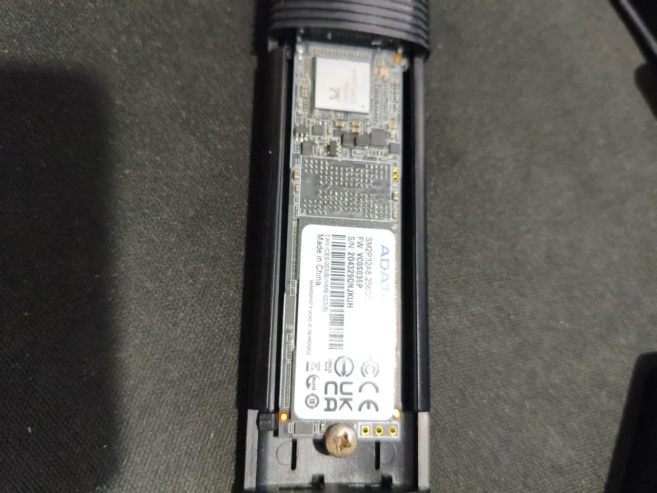 SSD NVME 256 GB M.2 ADATA - Foto 3