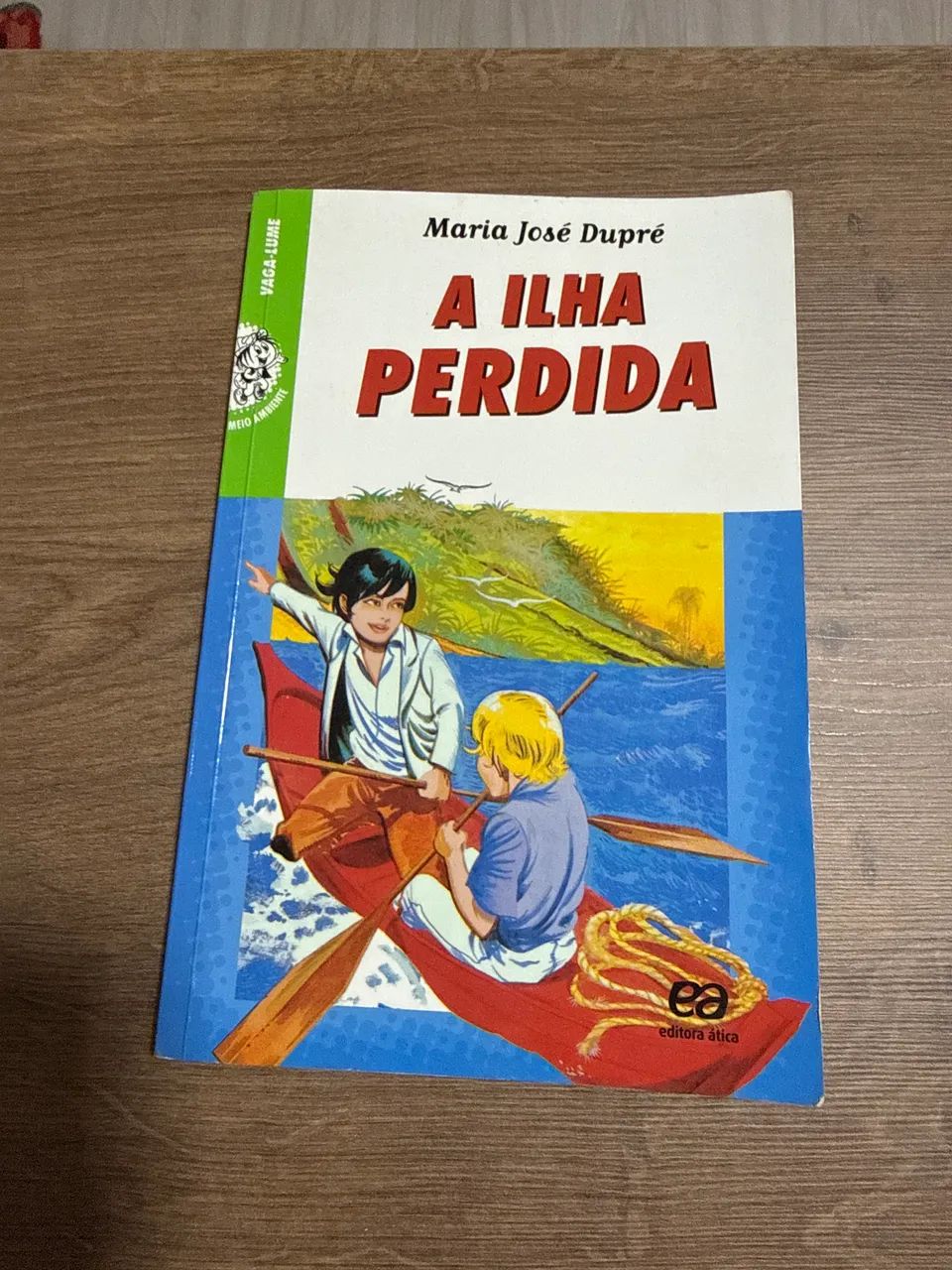 Livro A ilha perdida.