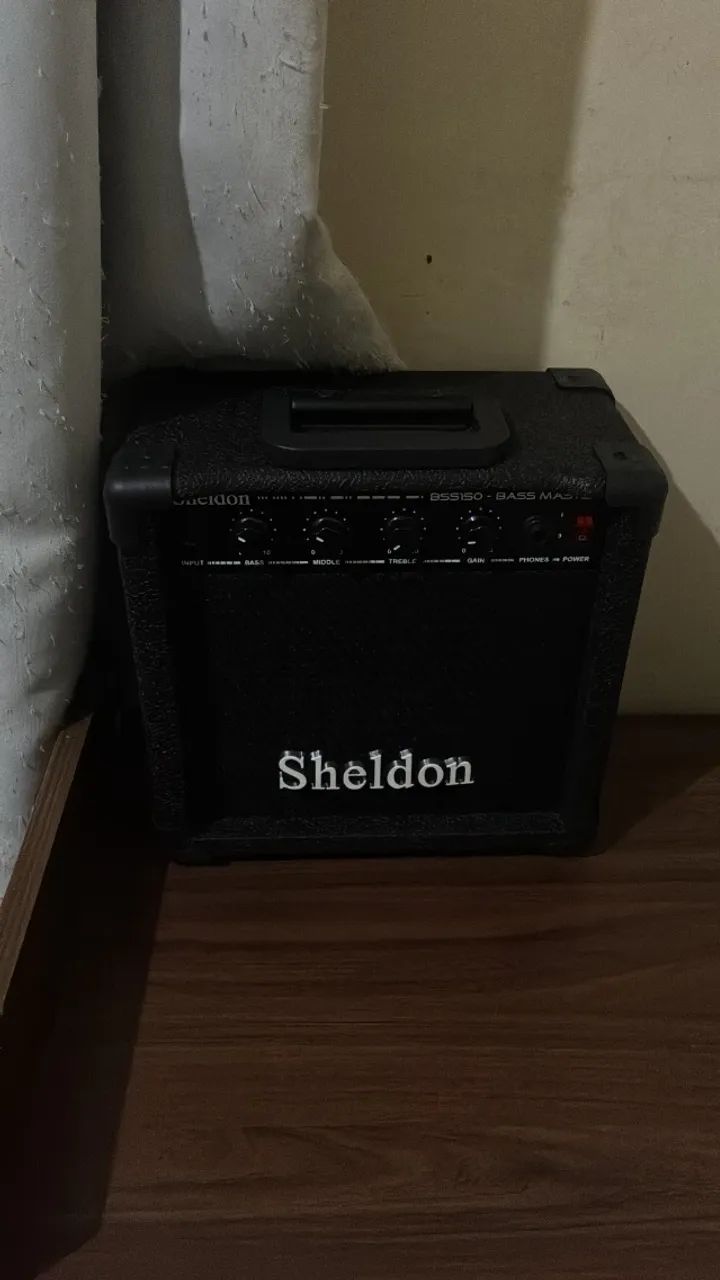 Contra Baixo Gb200a Ativo 4 Cordas + Amplificador Sheldon - Foto 2
