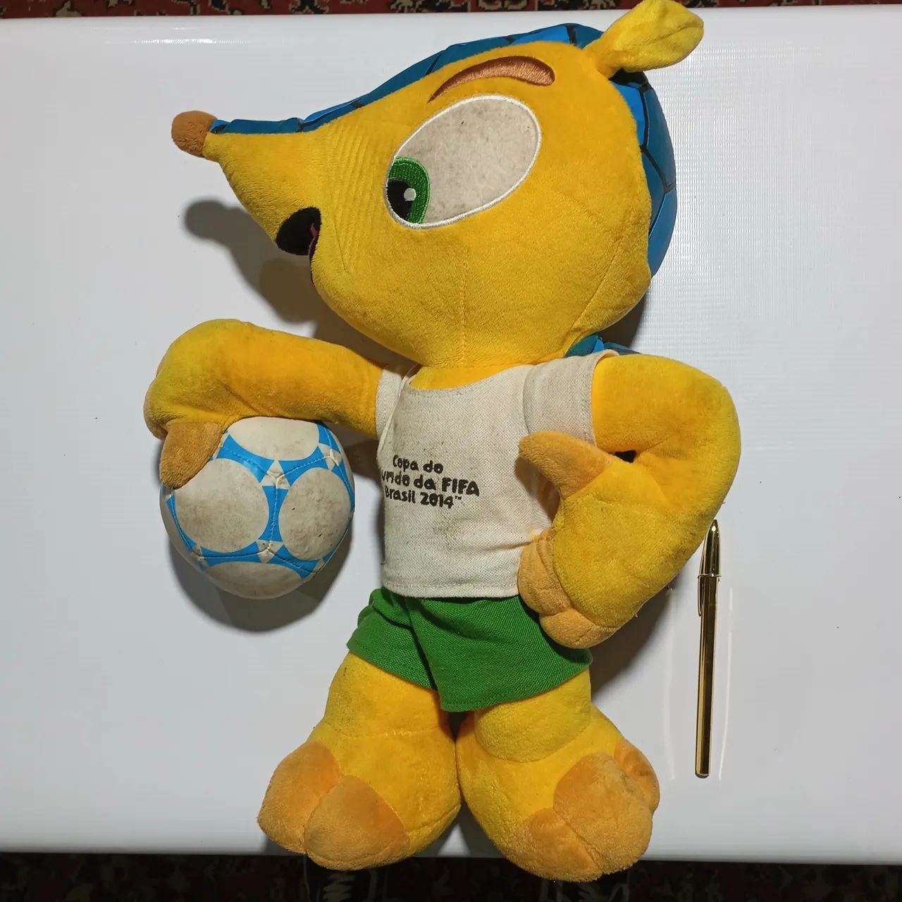 Mascote pelúcia Copa 2014