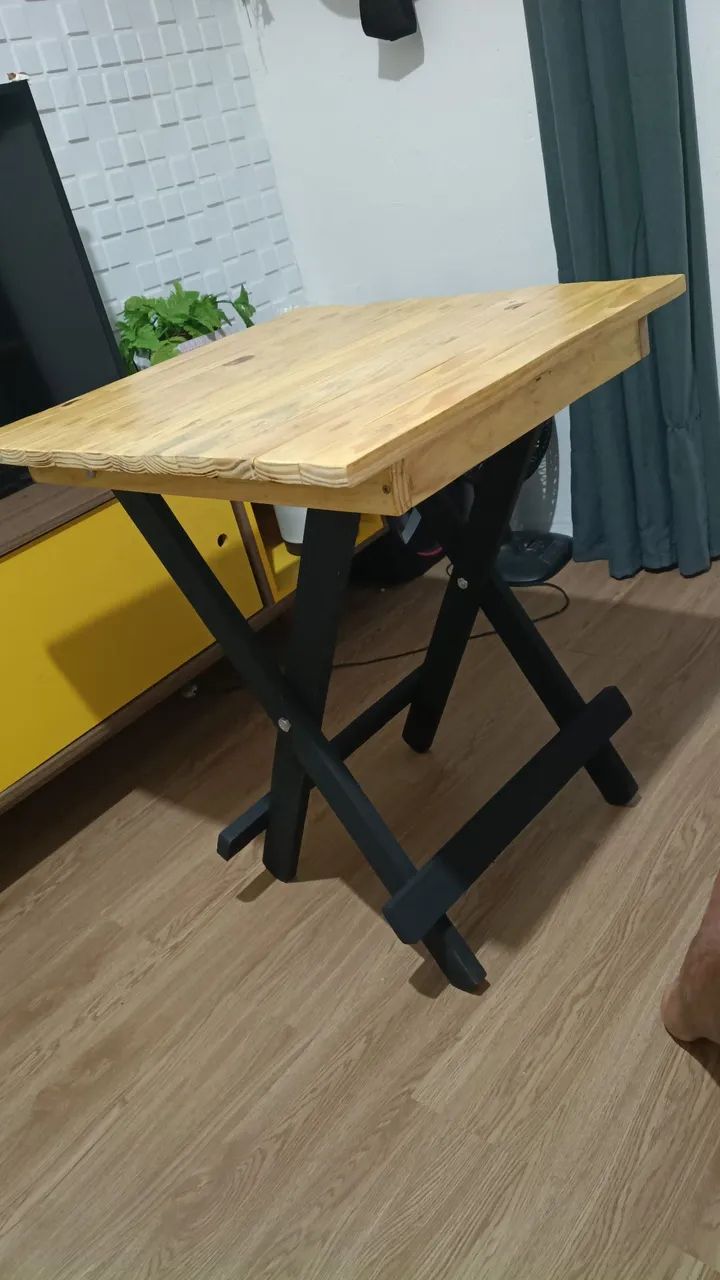 Mesa 60x60 Pinus Aparelhado Qualidade - Foto 3