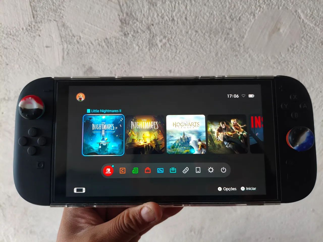 Nintendo switch 2 caixa e acessórios,3 meses de uso - Foto 3