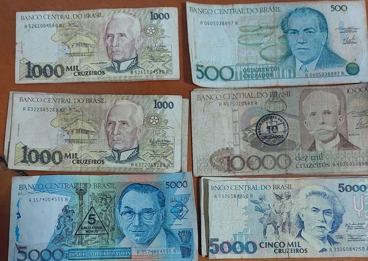 Notas/Cédula Antigas