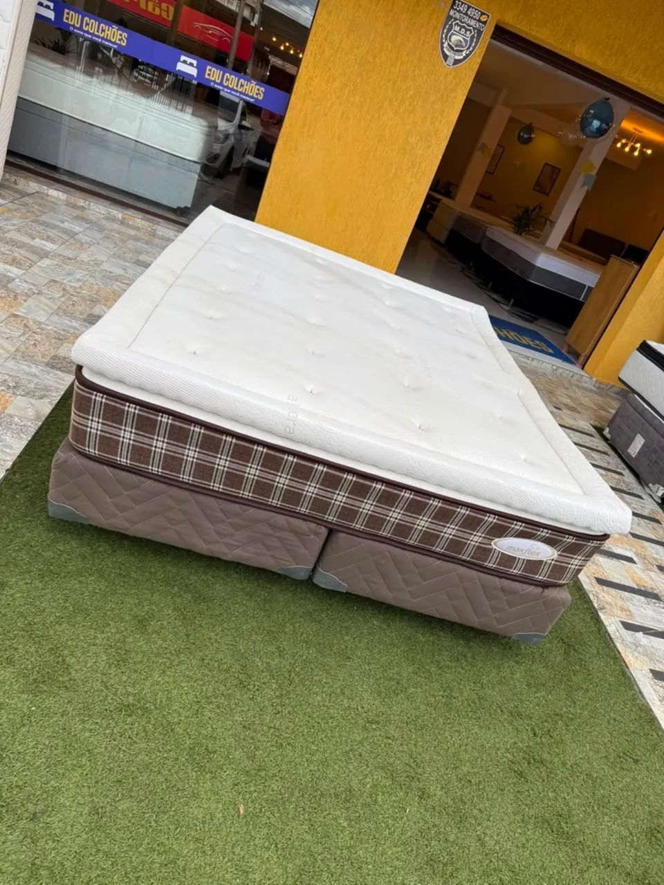 Cama box Queen Size MAXFLEX SEMINOVA - ENTREGO  - Foto 3