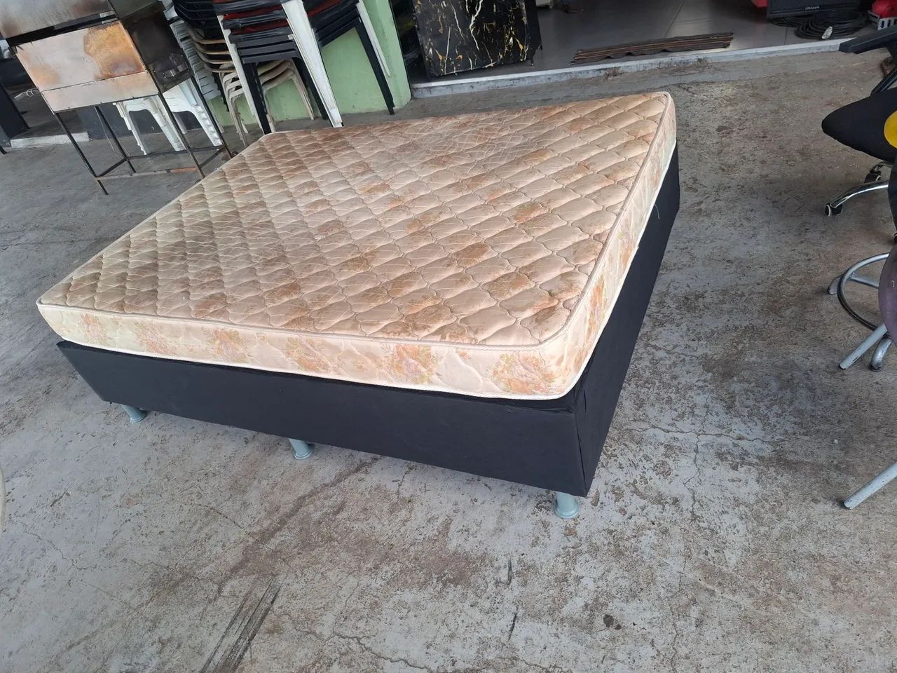 Cama Box casal com colchão  - Foto 5
