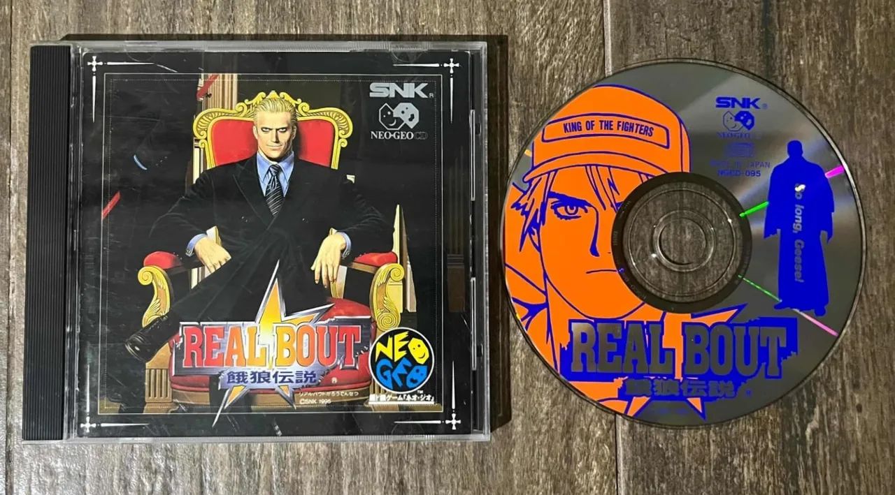 REAL BOUT FATAL FURY NEO GEO CD ORIGINAL 