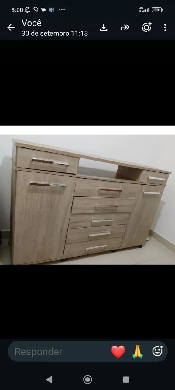 Cômoda 7 gavetas 