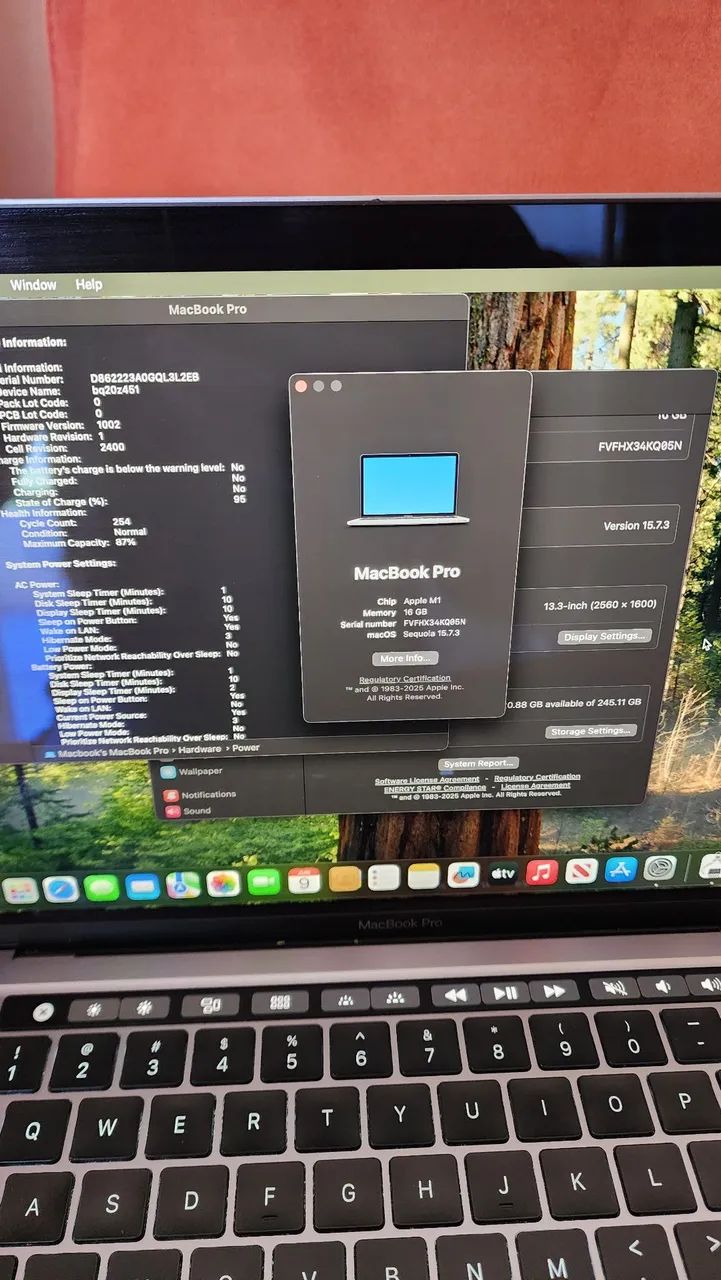 MacBook Pro M1 16gb 256SSD 2020 - Foto 4