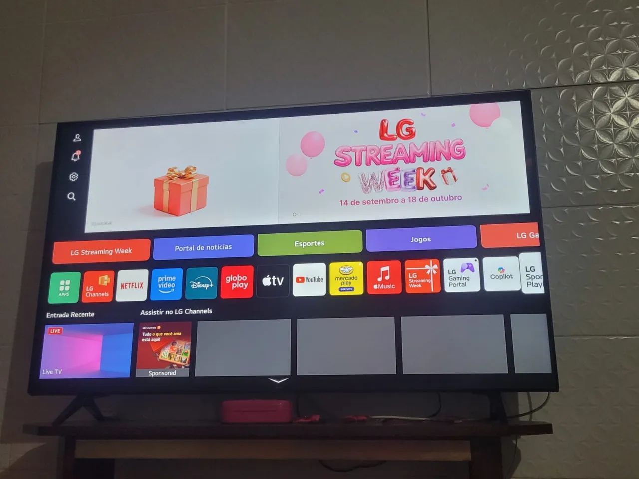 Vendo Tv smart LG 50 polegadas 