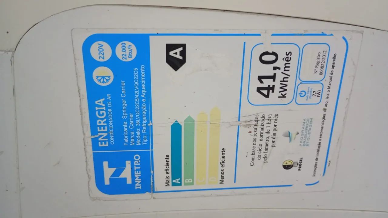 Ar 22.000 BTUs inverter - Ar-condicionados - Alto Boqueirão