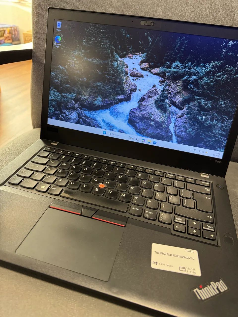 Lenovo thinkpad T480 i5 16ram 256ssd  - Foto 3