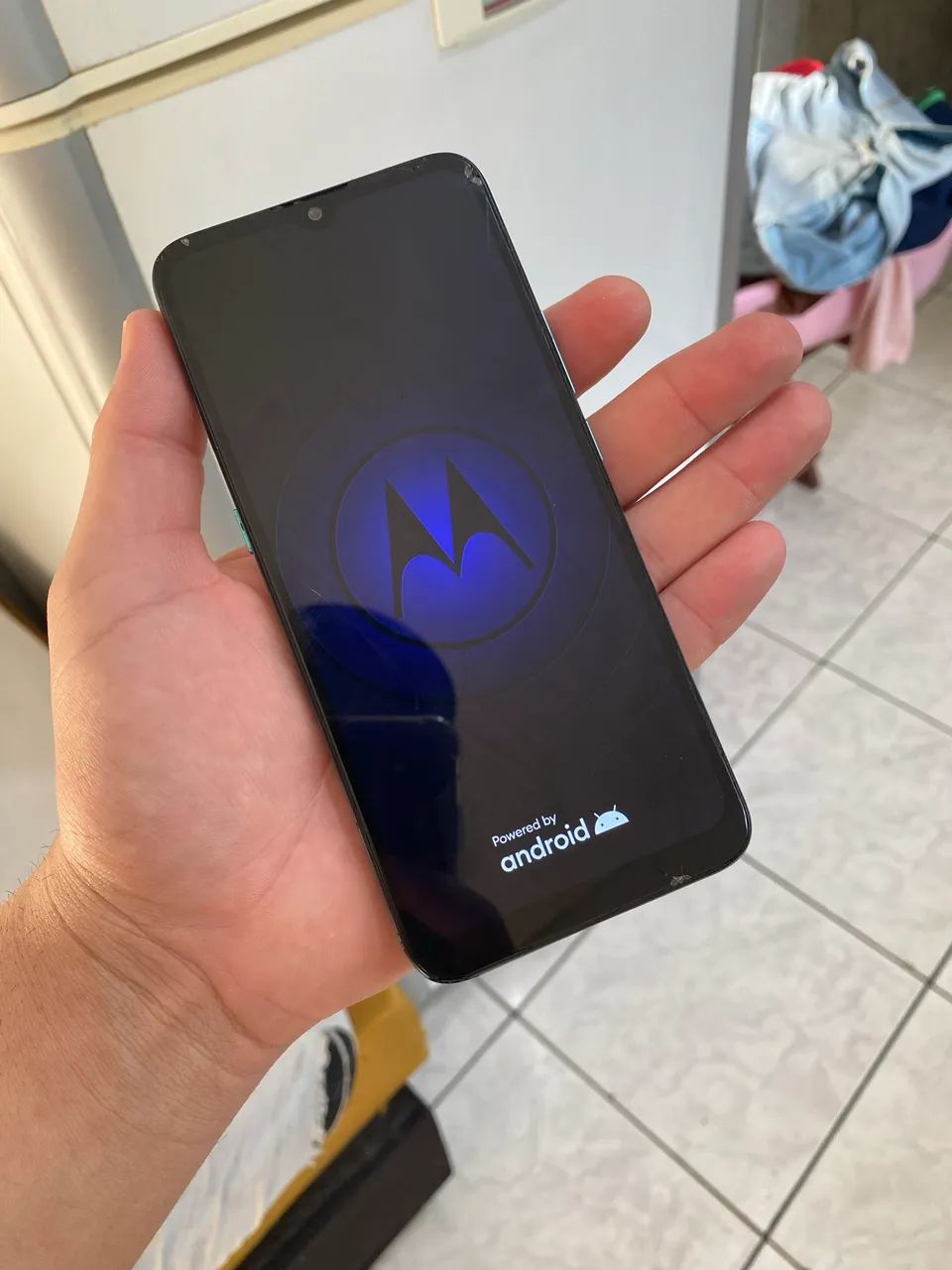 VENDO MOTO E7 BARATO FUNCIONANDO PERFEITAMENTE  - Foto 2